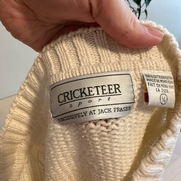 100% Cotton Cable-knit Sweater - Picture 5 of 6